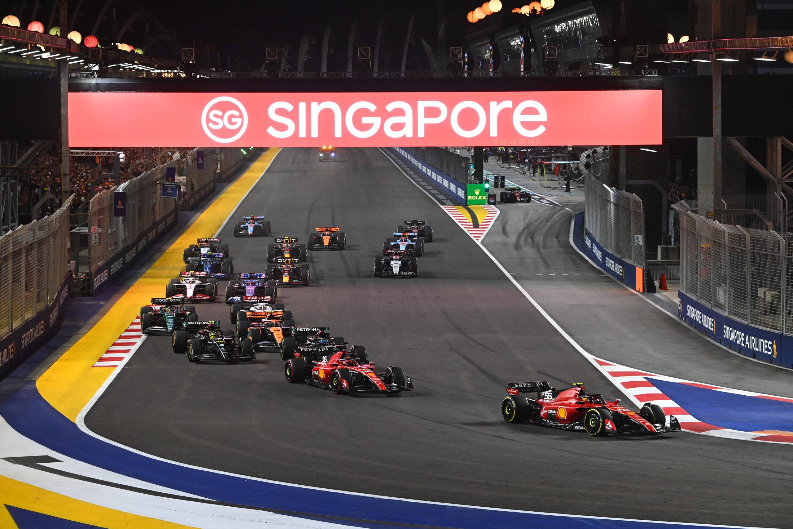 สนาม F1 Singapore GP Marina Bay Street Circuit