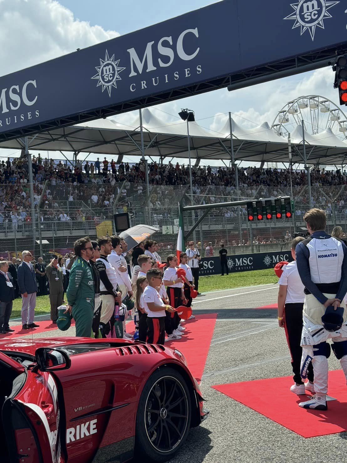 นายกรัฐมนตรี ดูงาน F1 ที่อิตาลี Formula 1 Thailand GP