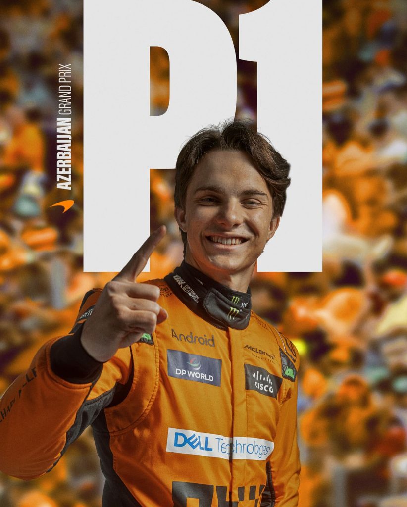 Oscar Piastri ได้แชมป์ Azerbaijan GP 2024