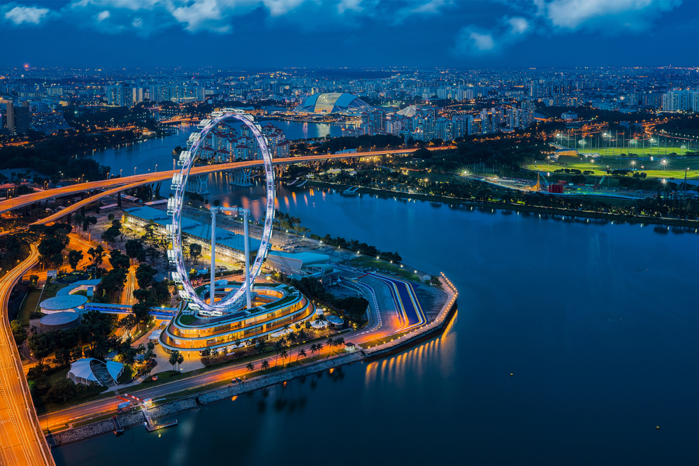 ชิงช้าสวรรค์ Singapore Flyer