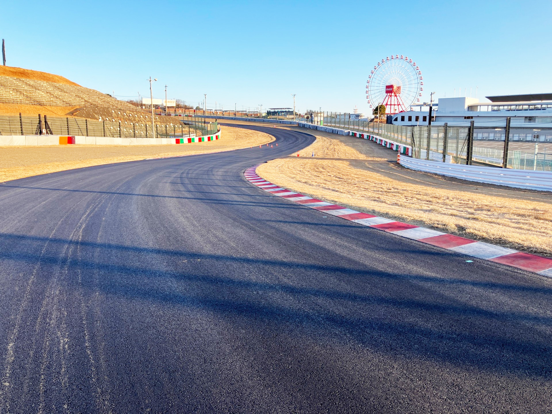 ภาพการปรับปรุง Track ที่สนาม Formula 1 Suzuka Circuit ญี่ปุ่น